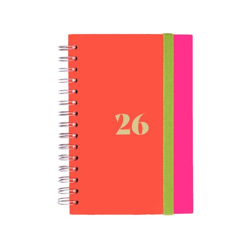 Agenda Diária Garra Petit2 Siro Color 2026 
VERMELHO/PINK