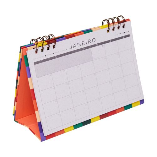 Calendário de Mesa G Pixel Quadri 2026