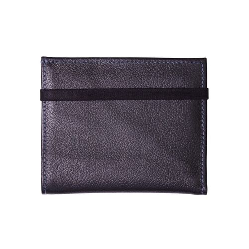 CARTEIRA MASCULINA ELÁSTICO VERTICAL MARINHO