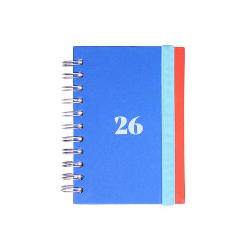Agenda Diária Garra Petit2 Siro Color 2026 
AZUL/VERMELHO