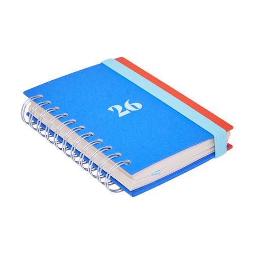Agenda Diária Garra Petit2 Siro Color 2026 
AZUL/VERMELHO