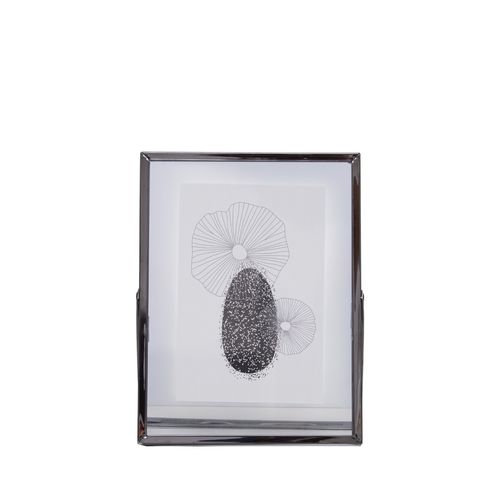 Porta-Retratos Metal e Vidro 10x15 PRETO