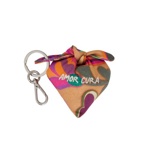 Chaveiro com Bordado AMOR CURA
