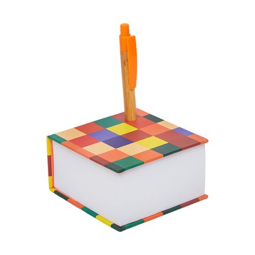 BLOCO 10X10 COM MINI BOLSA PIXEL QUADRI