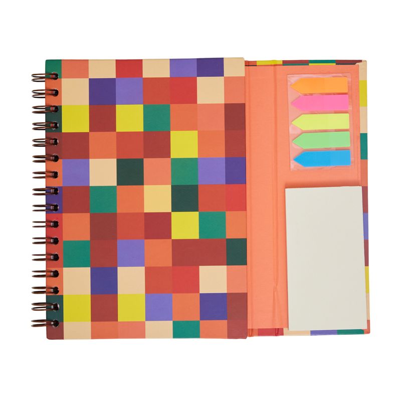 CADERNO_A5_COM_ABA_90_FOLHAS_ESTAMPAS_PIXEL_QUADRI_CA2838_PAPEL_CRAFT_4