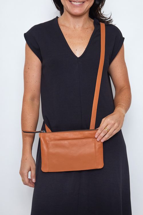 Bolsa de Couro 2 Marias ORANGE