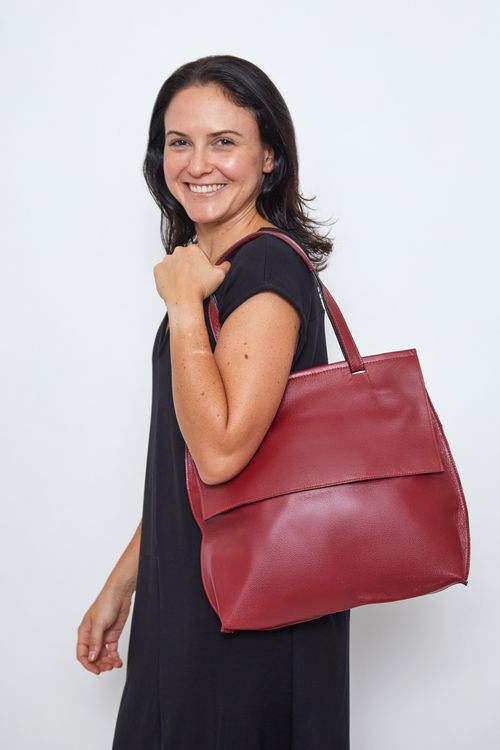 Bolsa De Couro Merci CHILLI PEPPER