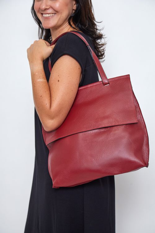 Bolsa De Couro Merci CHILLI PEPPER