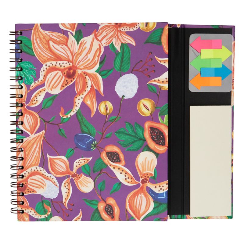 CADERNO_A4_90_FOLHAS_COM_ABA_ESTAMPAS_FLORAL_FRUTA_CA2982_PAPEL_CRAFT_4