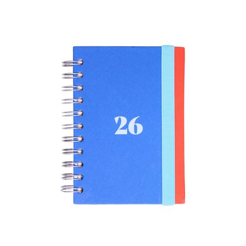 Agenda Diária Garra Petit2 Siro Color 2026 
AZUL/VERMELHO