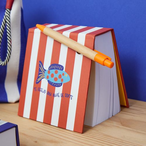 Bloco 12x12 Sardinhas + Sticker
SORTE