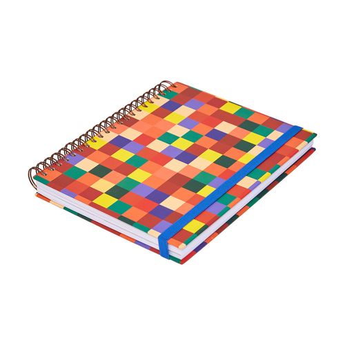 Caderno Universitário A4 180 Folhas PIXEL QUADRI