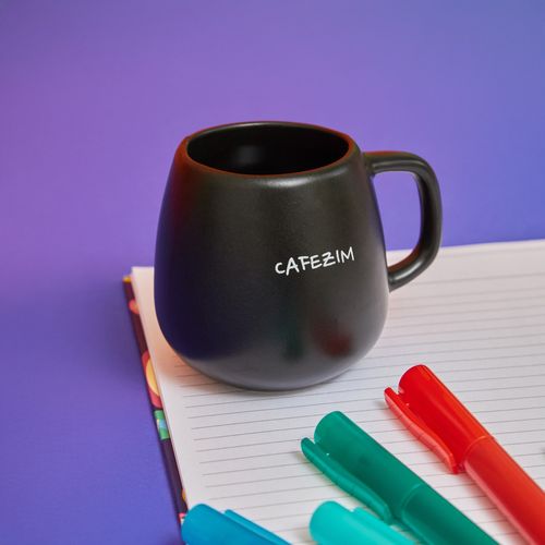 Caneca Cerâmica Frases 150 ml CAFEZIM