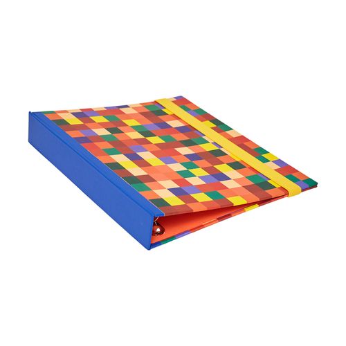 FICHÁRIO A4 CARTONADO PIXEL QUADRI