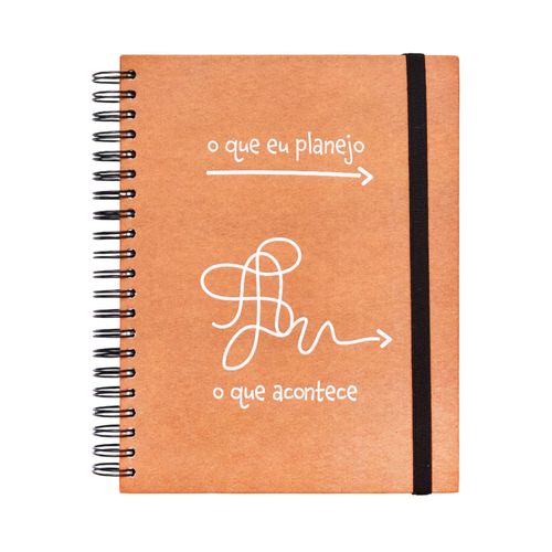 Caderno Universitário A4 180 Folhas PLANEJO ACONTECE