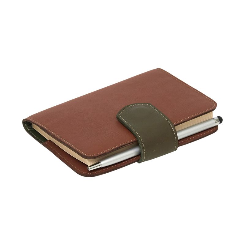 AGENDA_COURO_LINGUETA_PESPONTO_SEMANAL_MINI_COM_CANETA_MOGNO_MILITAR_AG1854_PAPEL_CRAFT_3