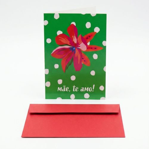 Cartão 10x15 Poa Bebel Floral 2026