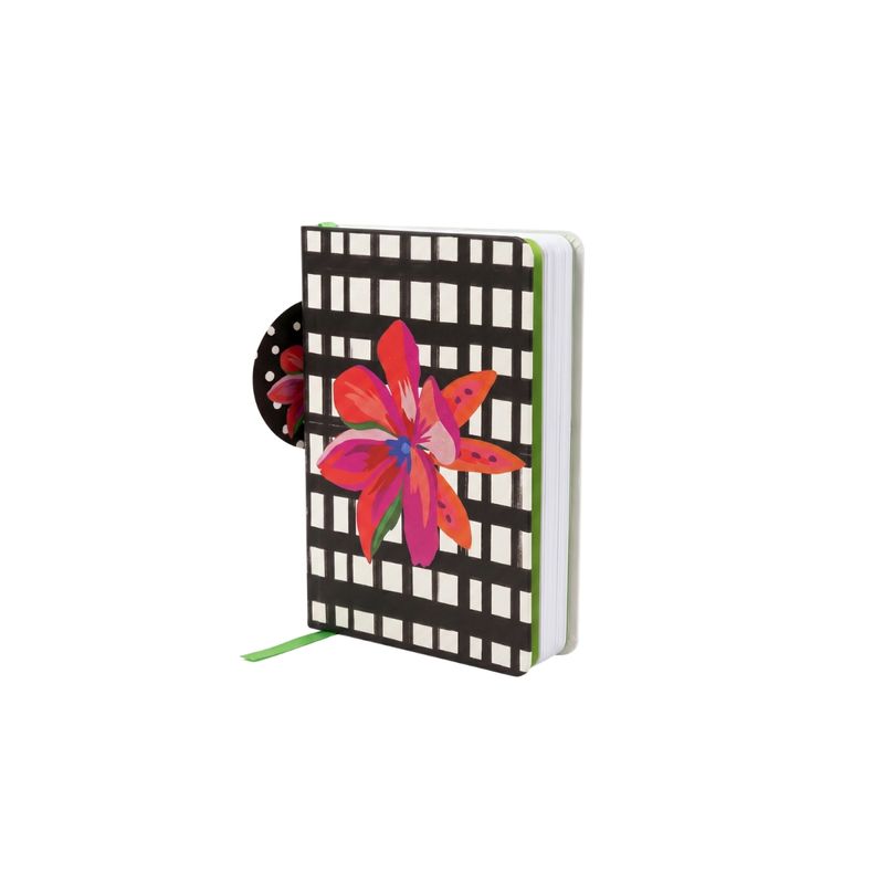 CADERNO_COSTURADO_SINGER_A6_XADREZ_FLORAL_BEBEL_CA2950_PAPEL_CRAFT_3