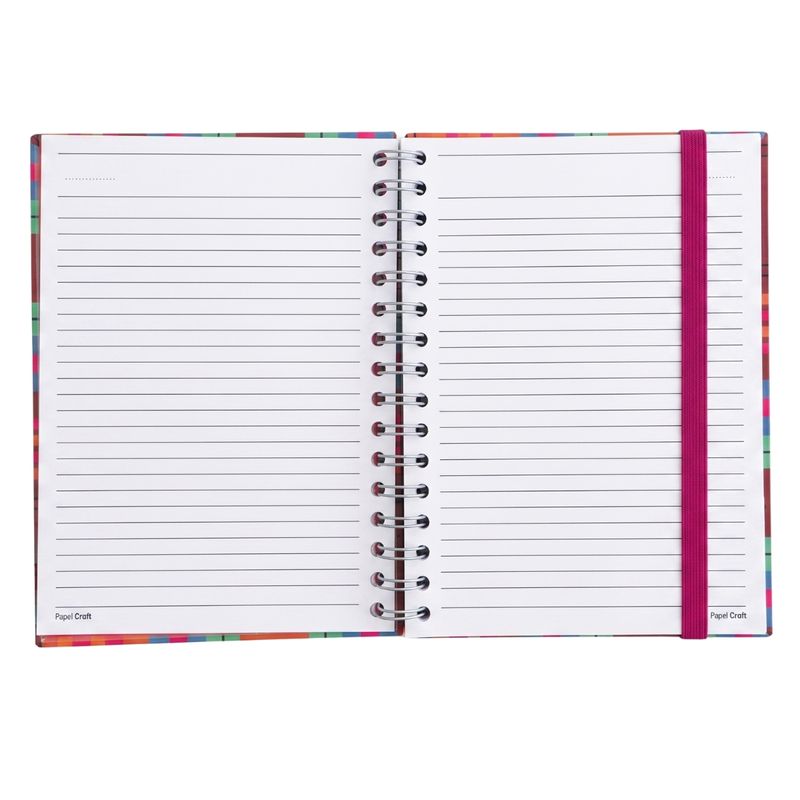 CADERNO_A5_90_FOLHAS_ESTAMPAS_PAUTADO_XADREZ_NEON_CA2350_PAPEL_CRAFT_4