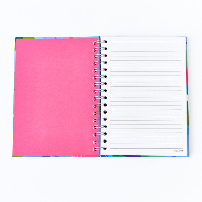 CADERNO_A5_90FOLHAS_ESTAMPAS_PAUTADO_FLORAL_JUAMORA_CA2350_PAPEL_CRAFT_4