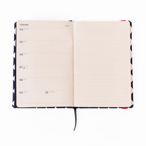 Agenda Planner Costurado 2027 CLUBE DO CAFÉ - imagem 8