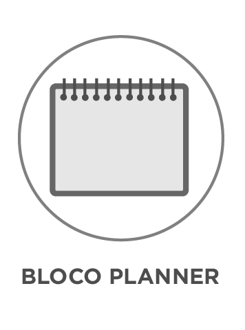 Calendário Bloco Planner 