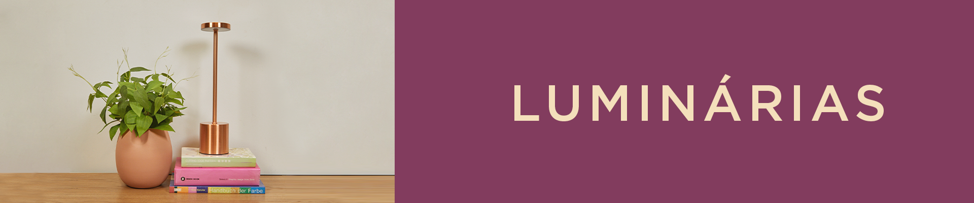 Banner: Luminária